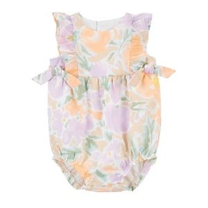 Carters Baby Infant Toddler Girl Floral Bubble Romper Onesie